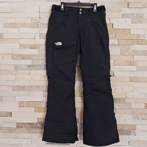 North Face Womens XS Black Ski Snow Snowboard Winter Waterproof Pants Insulated